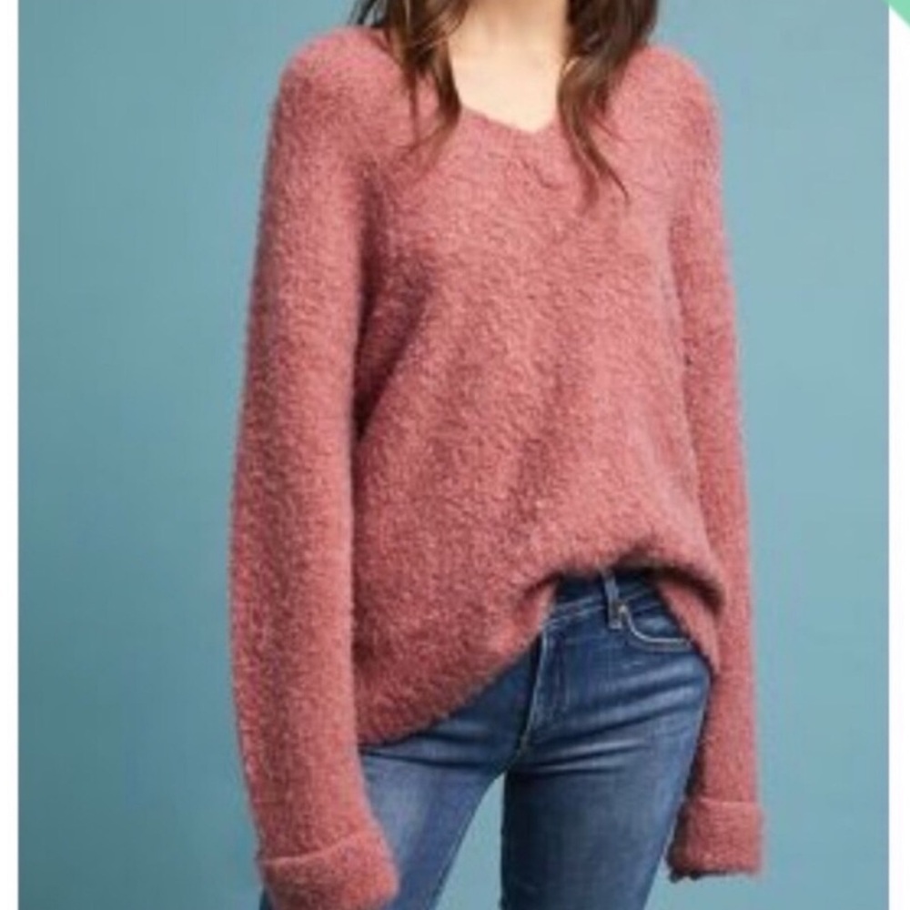 Anthropologie sweater, sleeping on snow, size XS